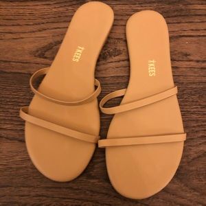TKEES Tan Sandals
